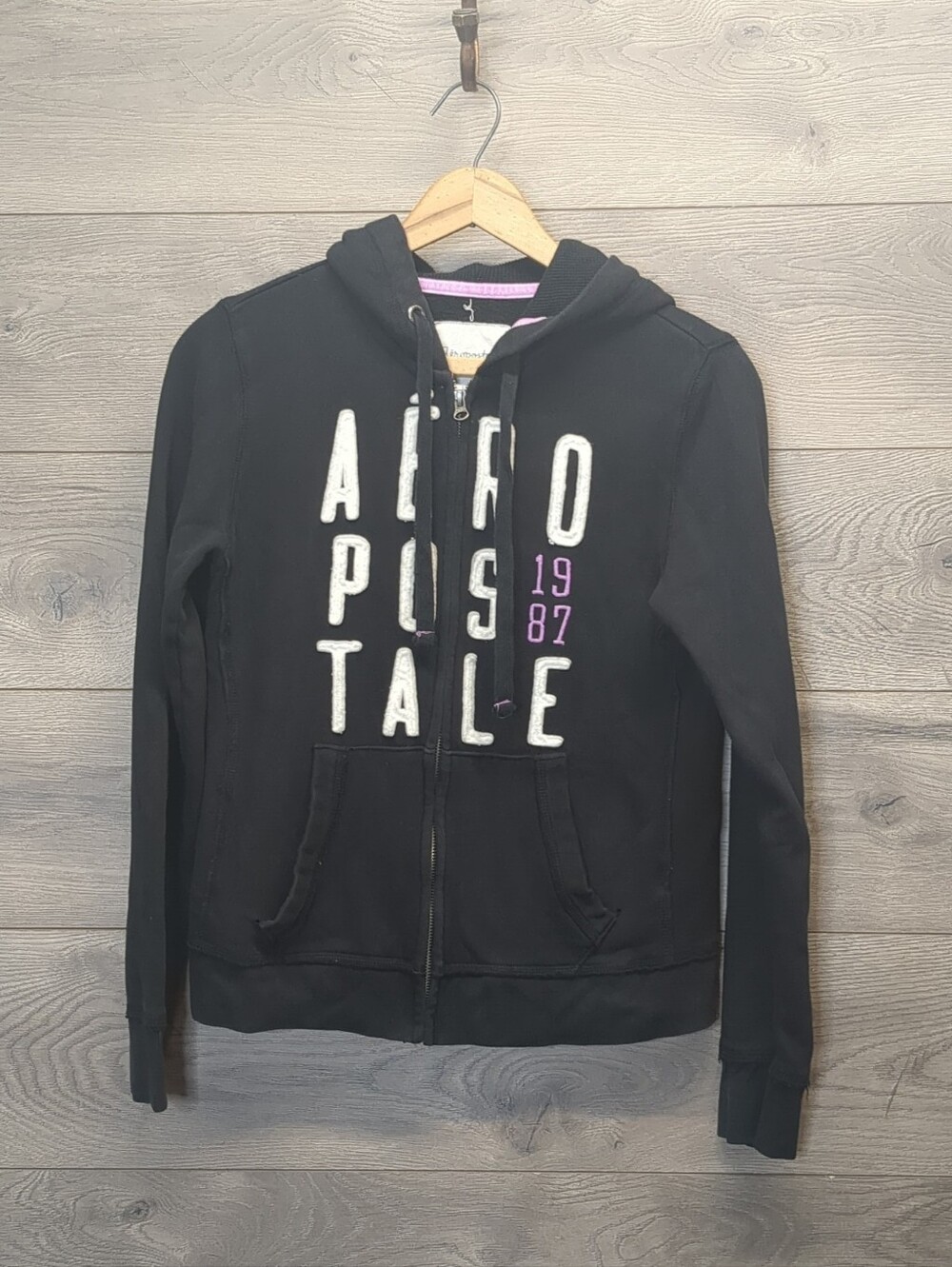 Aeropostale Zip Up Hoodie Women's Size Large